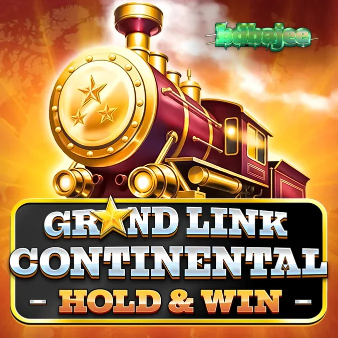 Grand Link Continental: Hold & Win স্লট গেমের ইন্টারফেস এবং ট্রেন থিম